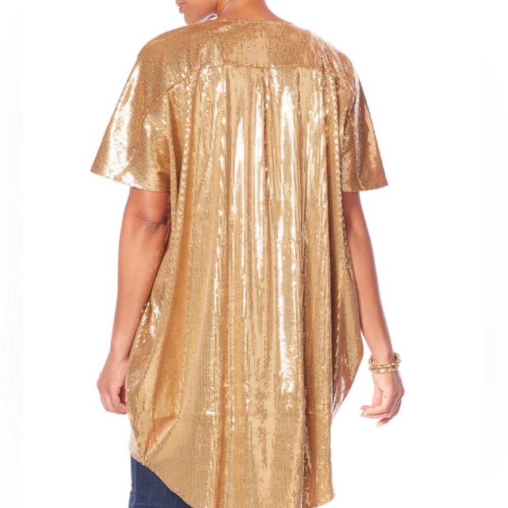 Shavonne Dorsey Silvia Sequin Topper 1X - Picture 2 of 6